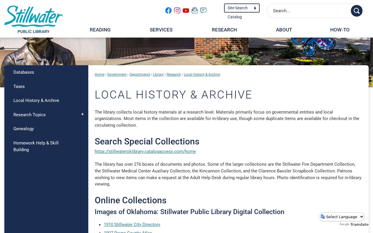 Stillwater city directory Local History and Archive source page