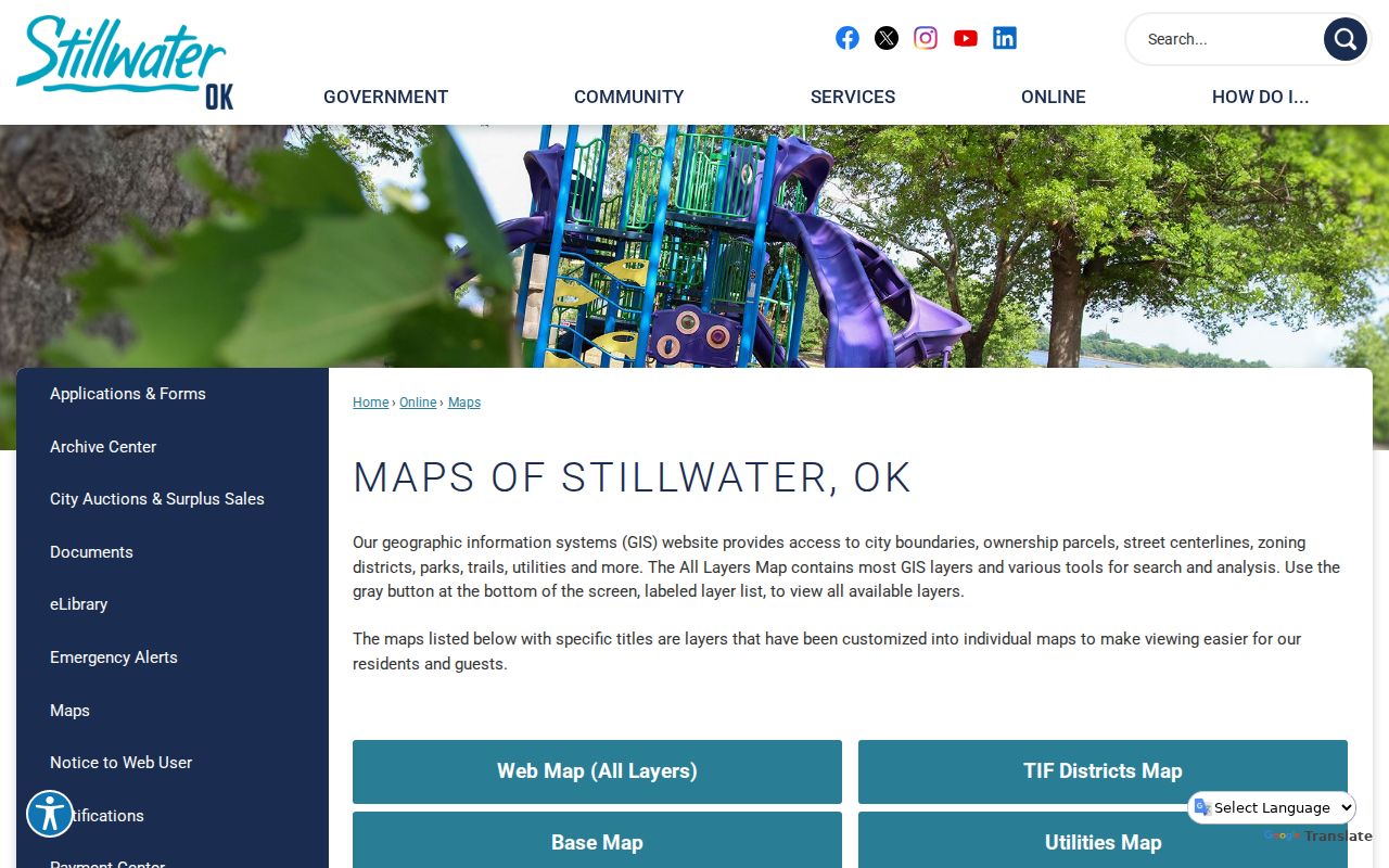 Stillwater ZIP code directory All Layers GIS parcel and boundary map